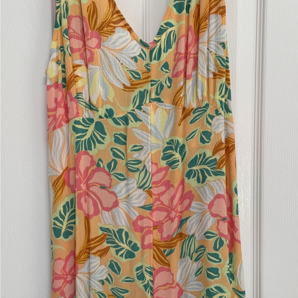 Adorable Rip Curl Tropical Floral Tank Romper NWT - Picture 14 of 14